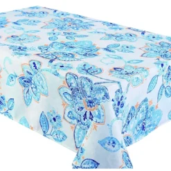 Fiore Blue Tablecloth - cozylivehome.com | we sell a wide range of comfortable household items^ Shop All
