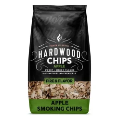 Fire & Flavor Premium Smoking Wood Chips, 2-Lbs, Apple - cozylivehome.com | we sell a wide range of comfortable household items^ Shop All