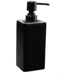 Fitzroy Lotion/ Soap Dispenser Resin Black - cozylivehome.com | we sell a wide range of comfortable household items^ Shop All