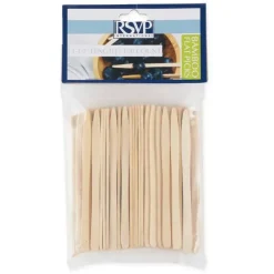 FLAT BAMBOO PICKS 3.5" 100CT - cozylivehome.com | we sell a wide range of comfortable household items^ Shop All