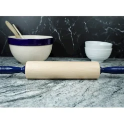 FLETCHERS ROLLING PIN 12" BLUE HANDLES - cozylivehome.com | we sell a wide range of comfortable household items^ Shop All