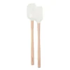 FLEX CORE MINI SPATULA & SPOONULA WOOD HANDLED WHITE - cozylivehome.com | we sell a wide range of comfortable household items^ Shop All