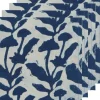 Flourish Block Print Napkins Set/4 - cozylivehome.com | we sell a wide range of comfortable household items^ Shop All