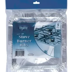 FOIL-BURNER BIB-SQUARE 5ct - cozylivehome.com | we sell a wide range of comfortable household items^ Shop All