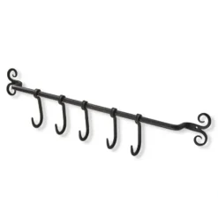 Forged Mounted Towel Rod w/ Hooks - cozylivehome.com | we sell a wide range of comfortable household items^ Shop All