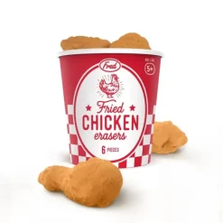 FRED FRIED CHICKEN - ERASERS-6 - cozylivehome.com | we sell a wide range of comfortable household items^ Shop All