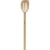 FRENCH BEECHWOOD SLANTED SLOTTED SPOON 11.5" - cozylivehome.com | we sell a wide range of comfortable household items^ Shop All