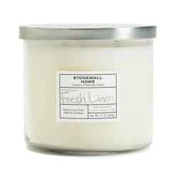 FRESH LINEN CANDLE 16 OZ - cozylivehome.com | we sell a wide range of comfortable household items^ Shop All