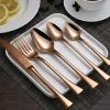 FSLM-1829-G TAJ Fishtail Flatware Matte Gold Service For 4 - cozylivehome.com | we sell a wide range of comfortable household items^ Shop All
