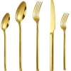 FSLM-1842-G TAJ Marlene Flatware Gold Service For 4 - cozylivehome.com | we sell a wide range of comfortable household items^ Shop All