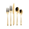 FSLM-1824G TAJ Slant Flatware Gold Service For 4 - cozylivehome.com | we sell a wide range of comfortable household items^ Shop All