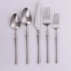 FSLM-1811-S TAJ Majestic Flatware Matte Stainless Service For 4 - cozylivehome.com | we sell a wide range of comfortable household items^ Shop All