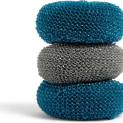 Full Circle Clean Ocean Netted Dish Scrubbers, Set-3 - cozylivehome.com | we sell a wide range of comfortable household items^ Shop All