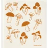 FUNGI ON WHITE SWEDISH DISHCLOTH - cozylivehome.com | we sell a wide range of comfortable household items^ Shop All