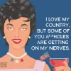 FUNNY NAPKIN LOVE MY COUNTRY - cozylivehome.com | we sell a wide range of comfortable household items^ Shop All