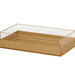 1620-G Napkin Holder Lucite Gold Rectangular - cozylivehome.com | we sell a wide range of comfortable household items^ Shop All