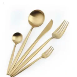 G101093 Tai Chi Brushed Gold Flatware Service For 4 - cozylivehome.com | we sell a wide range of comfortable household items^ Shop All