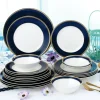 Gail Cobalt Blue Bone China Dinnerware Service For 4 - cozylivehome.com | we sell a wide range of comfortable household items^ Shop All
