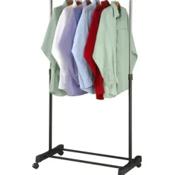 GARMENT Coat RACK w-WHEELS 37 adjustabl - cozylivehome.com | we sell a wide range of comfortable household items^ Shop All