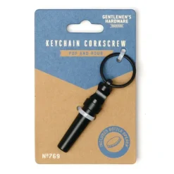 Gentlemen's Hardware Keychain Corkscrew - cozylivehome.com | we sell a wide range of comfortable household items^ Shop All