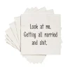 GETTING MARRIED FUNNY COCKTAIL NAPKIN - cozylivehome.com | we sell a wide range of comfortable household items^ Shop All