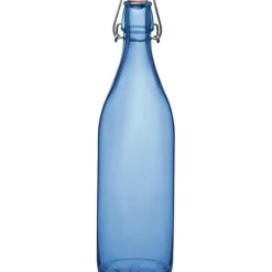GIARA BLUE GLASS BOTTLE 33 OZ - cozylivehome.com | we sell a wide range of comfortable household items^ Shop All