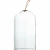 Glass Cloche with Leather Loop - cozylivehome.com | we sell a wide range of comfortable household items^ Shop All