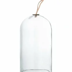 Glass Cloche with Leather Loop - cozylivehome.com | we sell a wide range of comfortable household items^ Shop All