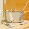 Goldilocks Tri Ply Clad Stock Pot 8Qt. - cozylivehome.com | we sell a wide range of comfortable household items^ Shop All