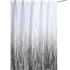 Grayscale Rain Fabric Shower Curtain - cozylivehome.com | we sell a wide range of comfortable household items^ Shop All