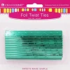 GREEN METALLIC TWIST TIES 50 PC - cozylivehome.com | we sell a wide range of comfortable household items^ Shop All