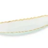 Online GT2145 Glass Oval Tray With Gold Edge - cozylivehome.com | we sell a wide range of comfortable household items Giftware