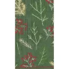 GUEST NAPKINS SPRIGS AND BERRIES EVERGREEN - cozylivehome.com | we sell a wide range of comfortable household items^ Shop All