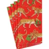 GUEST TOWEL LEOPARDS RED - cozylivehome.com | we sell a wide range of comfortable household items^ Shop All