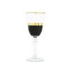 GWG2054 Water Glass w Black & Gold Design - cozylivehome.com | we sell a wide range of comfortable household items^ Shop All