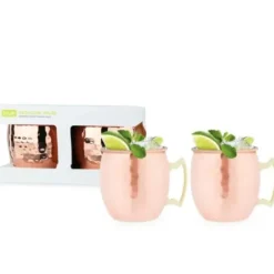 HAMMERED MOSCOW MULE COPPER MUGS 2PK - cozylivehome.com | we sell a wide range of comfortable household items^ Shop All