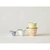 Hand Stamped Striped Stoneware Measuring Cups Set 4 - cozylivehome.com | we sell a wide range of comfortable household items^ Shop All