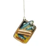 Shop Hand-Painted Glass "Sardines" in Can Ornament - cozylivehome.com | we sell a wide range of comfortable household items Ornament