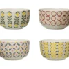 Hand-Stamped Stoneware Bowl 4.75” - cozylivehome.com | we sell a wide range of comfortable household items^ Shop All