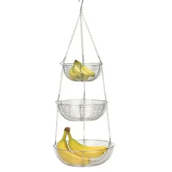 HANGING WIRE BASKETS CHROME - cozylivehome.com | we sell a wide range of comfortable household items^ Shop All