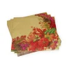 Harvest Garland Gold Luncheon Napkins - cozylivehome.com | we sell a wide range of comfortable household items^ Shop All