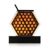 HD-BLK Honeycomb Honey Dish- Black Lucite - cozylivehome.com | we sell a wide range of comfortable household items^ Shop All