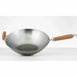 Helen's Asian Kitchen Carbon Steel Stir Fry Pan, 14in - cozylivehome.com | we sell a wide range of comfortable household items^ Shop All