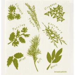 HERBS SWEDISH DISHCLOTH - cozylivehome.com | we sell a wide range of comfortable household items^ Shop All