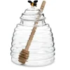 HIC Glass Honey Jar w/ Lid & Honey Dipper - cozylivehome.com | we sell a wide range of comfortable household items^ Shop All