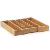 HIC Kitchen Expandable Organizer Tray, Bamboo - cozylivehome.com | we sell a wide range of comfortable household items^ Shop All