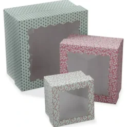 Holiday Scallop Window Top Box Set- 3 - cozylivehome.com | we sell a wide range of comfortable household items^ Shop All