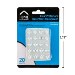 Home Essentials - Clear Bumper Protectors, 20 Pk - cozylivehome.com | we sell a wide range of comfortable household items^ Shop All