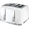 Honeycomb Collection 4-Slice Toaster with Premium Textured Finish - cozylivehome.com | we sell a wide range of comfortable household items^ Shop All