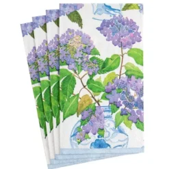 HYDRANGEAS & PORCELAIN GUEST TOWEL - cozylivehome.com | we sell a wide range of comfortable household items^ Shop All